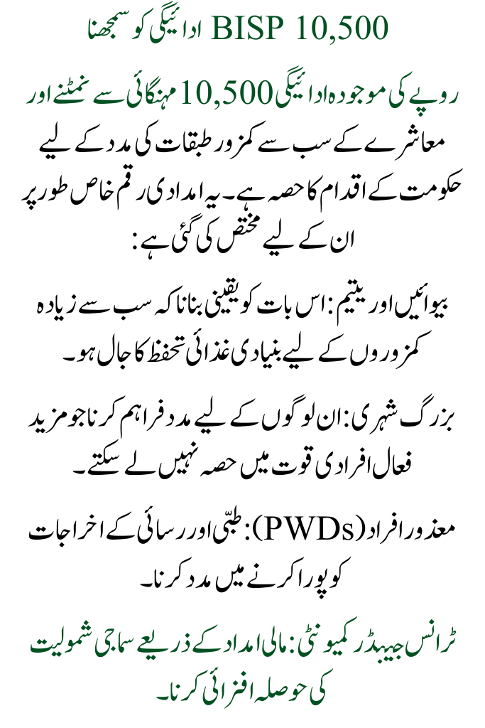 BISP Payment of 10500 Received via JazzCash Account [Latest Update 2026]