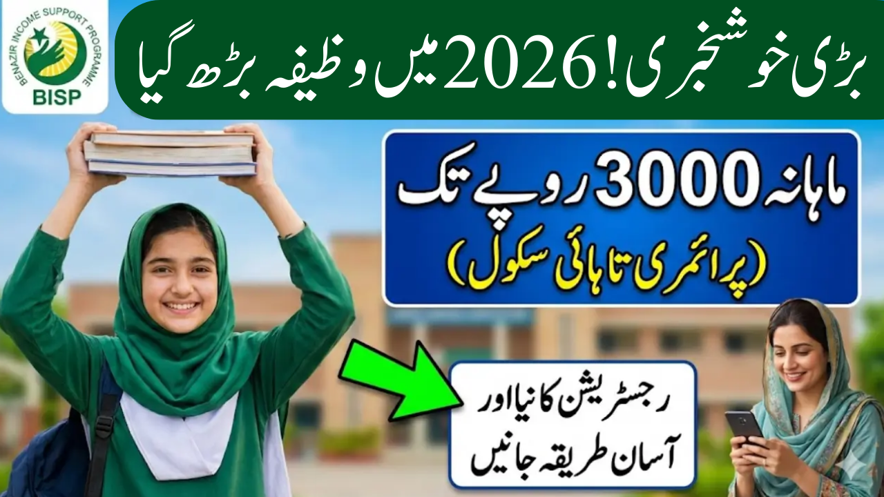 Benazir Taleemi Wazaif 2026: A Comprehensive Guide to Assistance for Students from Low-Income Families